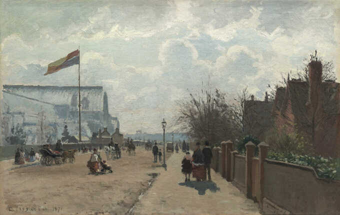 Camille Pissarro : Le Palais de Cristal
