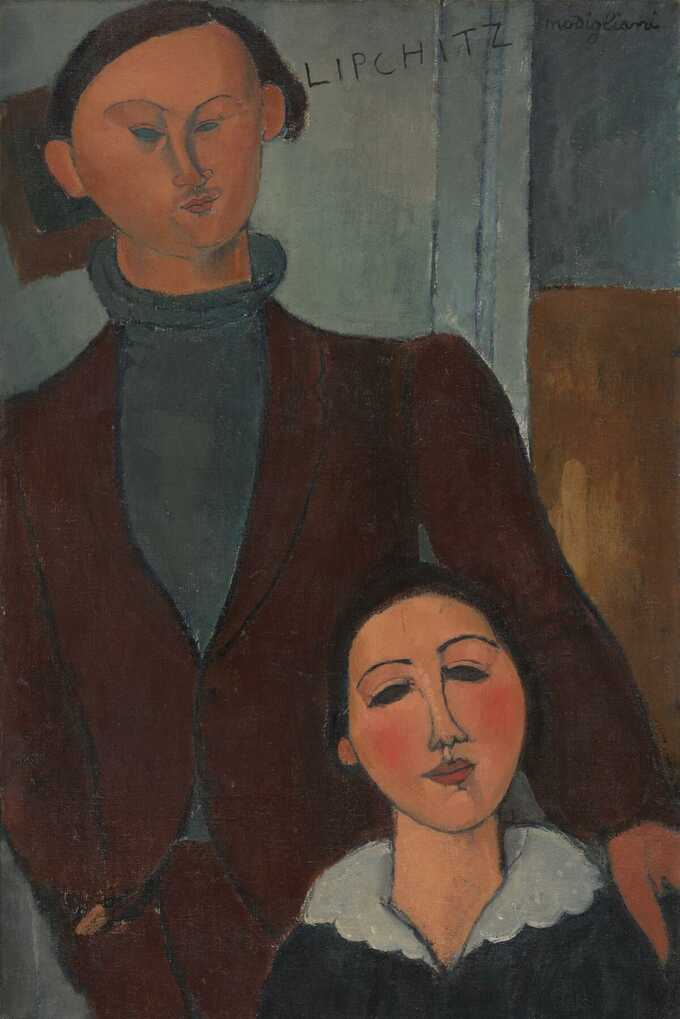 Amedeo Modigliani : Jacques et Berthe Lipchitz