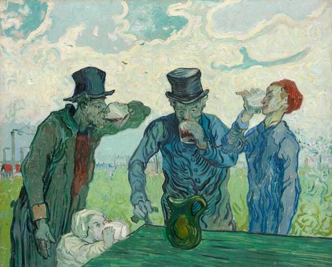 Vincent van Gogh : Les buveurs