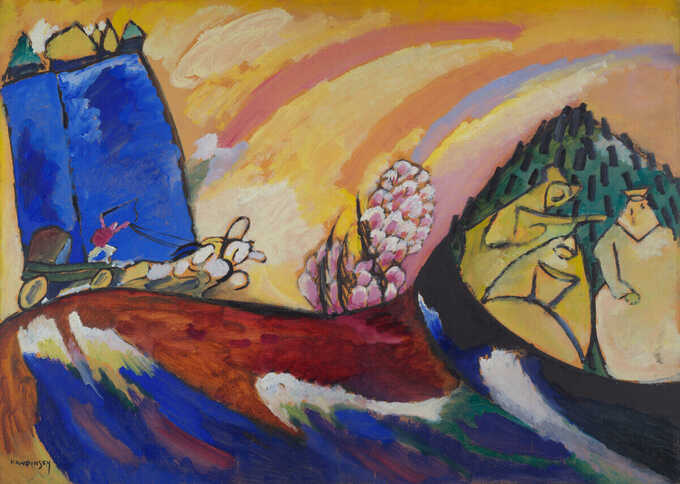 Vasily Kandinsky : Peinture avec Troïka
