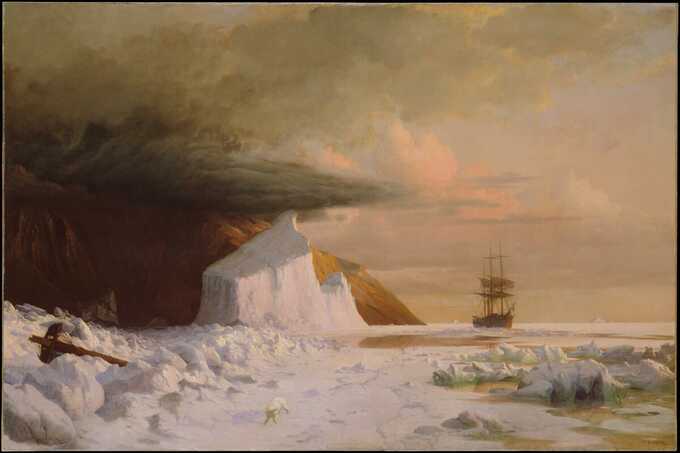 William Bradford : Un été arctique : percer la meute dans la baie Melville