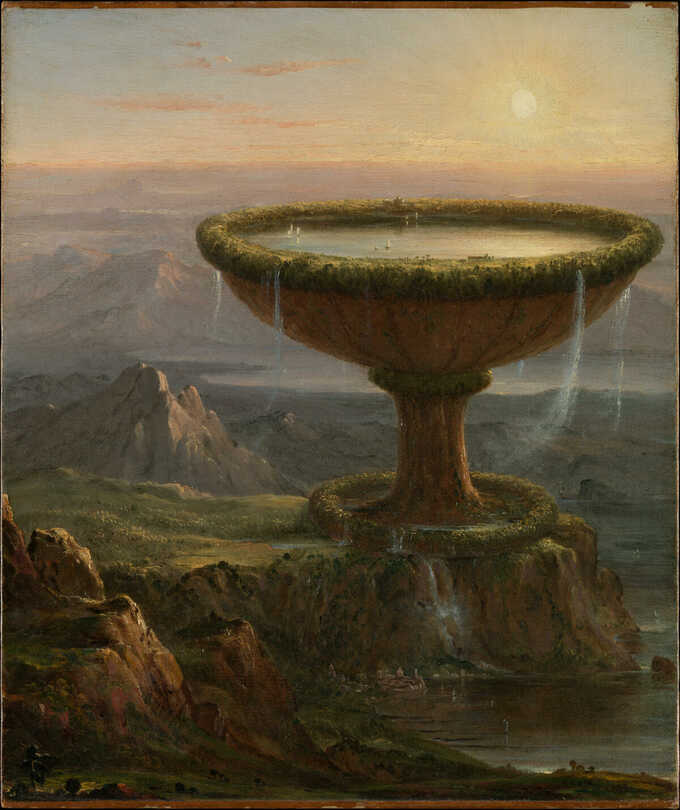 Thomas Cole : Le gobelet du Titan