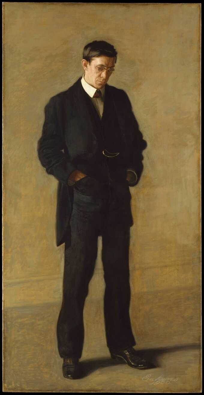 Thomas Eakins : Le Penseur : Portrait de Louis N. Kenton