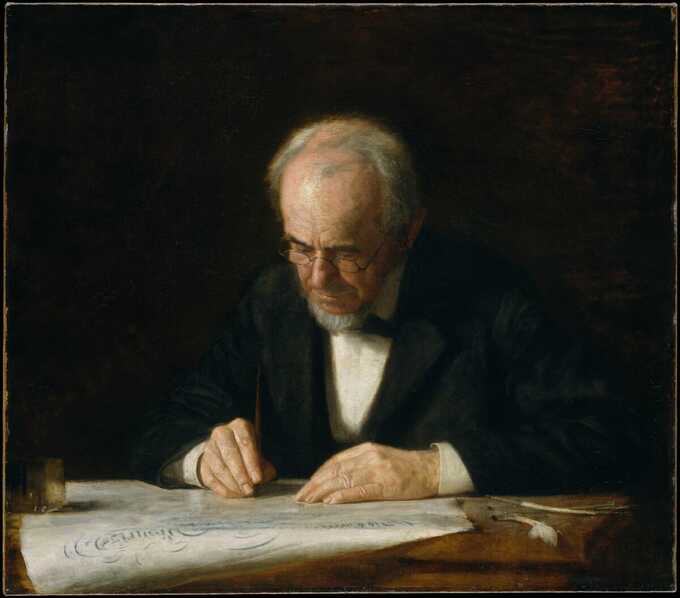 Thomas Eakins : Le maître d'écriture