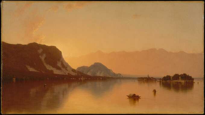 Sanford Robinson Gifford : Isola Bella sur le lac Majeur