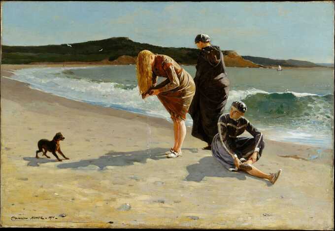 Winslow Homer : Eagle Head, Manchester, Massachusetts (marée haute)