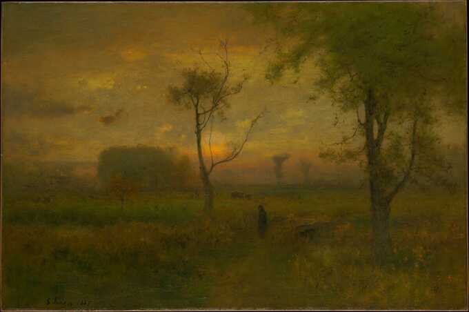 George Inness : lever du soleil