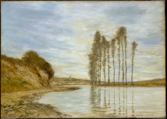 Homer Dodge Martin : Vue sur la Seine : Harpe des Vents