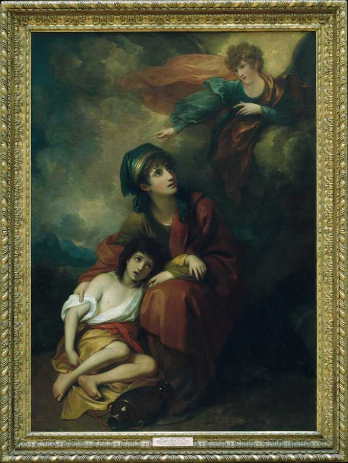 Benjamin West : Agar et Ismaël