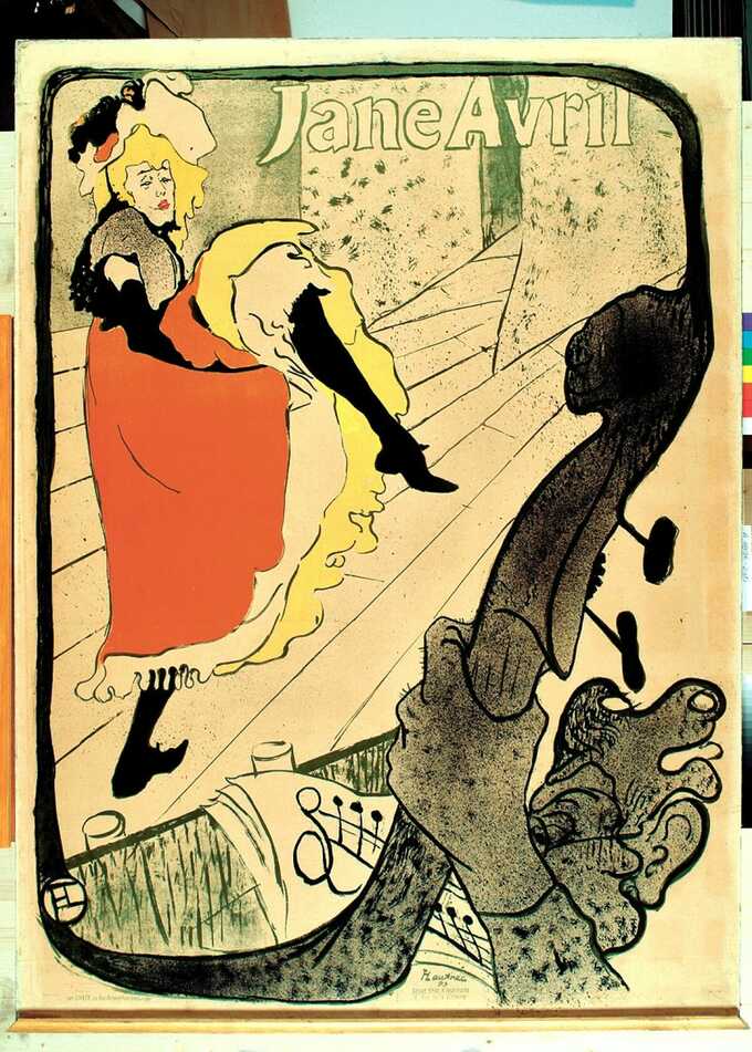 Henri de Toulouse-Lautrec : Jane Avril