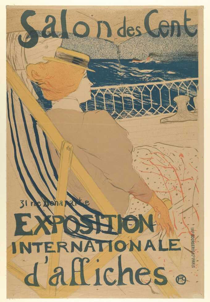 Henri de Toulouse-Lautrec : Salon des Cent:  Exposition Internationale d'affiches