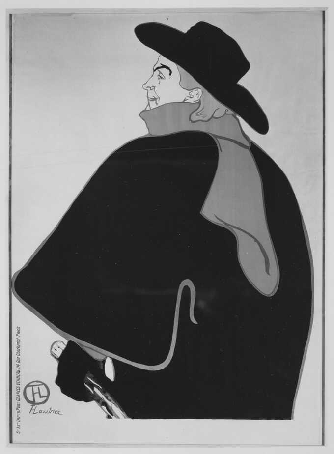 Henri de Toulouse-Lautrec : Aristide Bruant, dans son cabaret