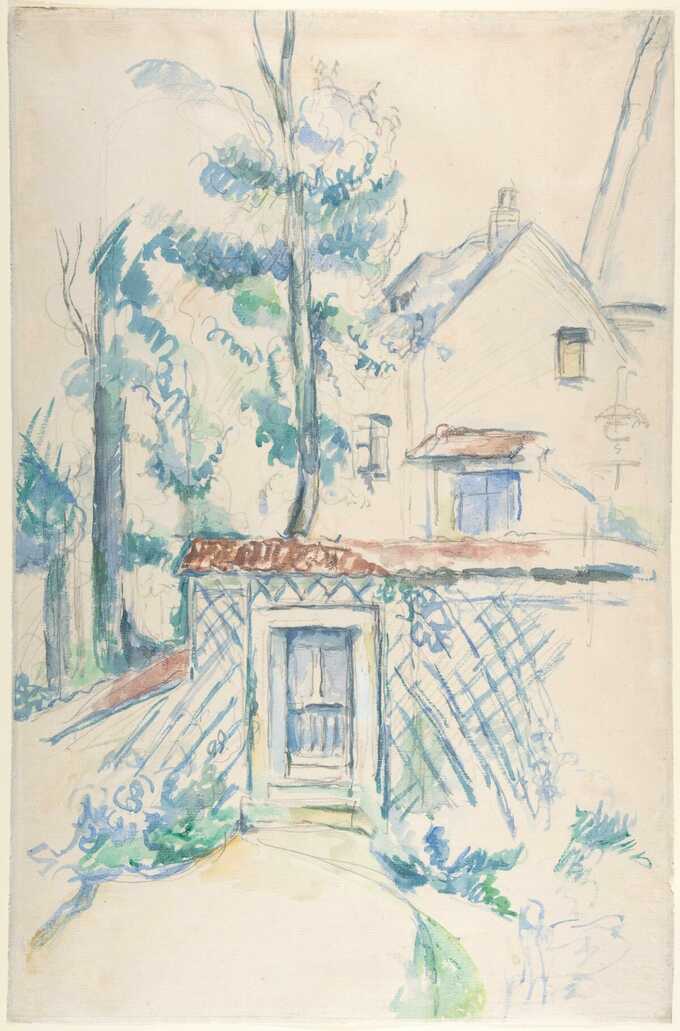 Paul Cézanne : Entrée d'un jardin