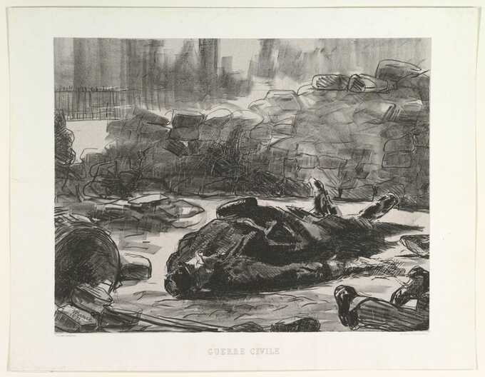 Edouard Manet : Civil War (Guerre Civile)