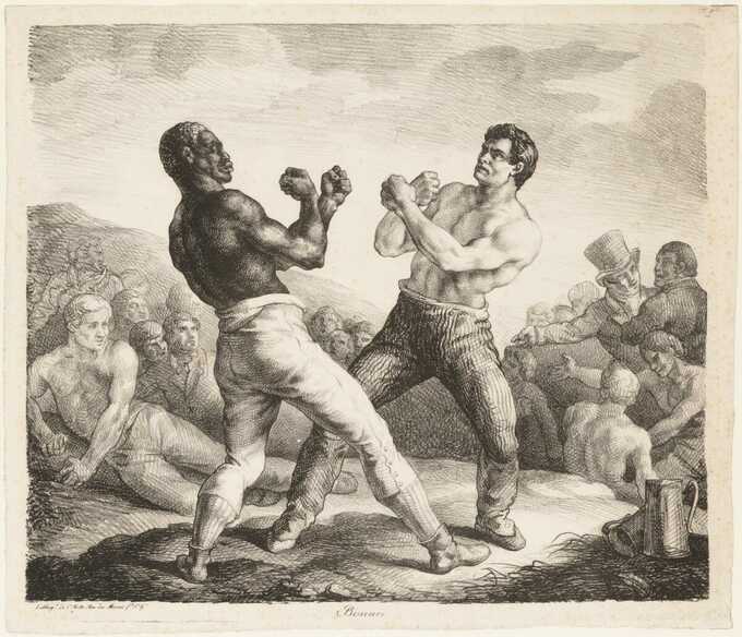 Théodore Gericault : Boxeurs
