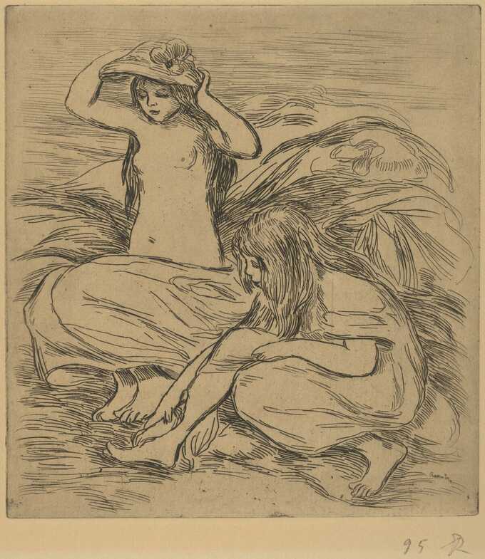 Auguste Renoir : Les deux baigneuses