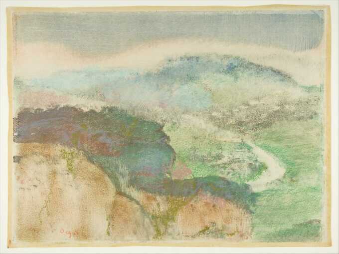 Edgar Degas : Paysage