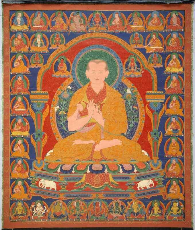  : Yong Zin Khon Shogpel : septième abbé du monastère de Ngor