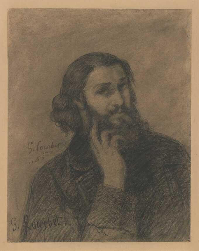 Gustave Courbet : Autoportrait