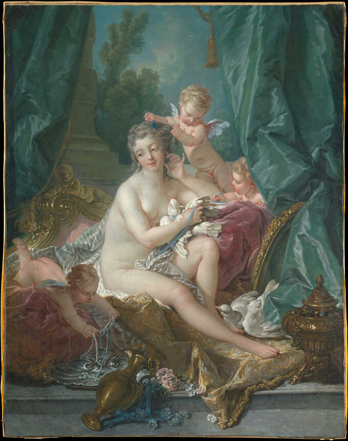 François Boucher : La toilette de Vénus