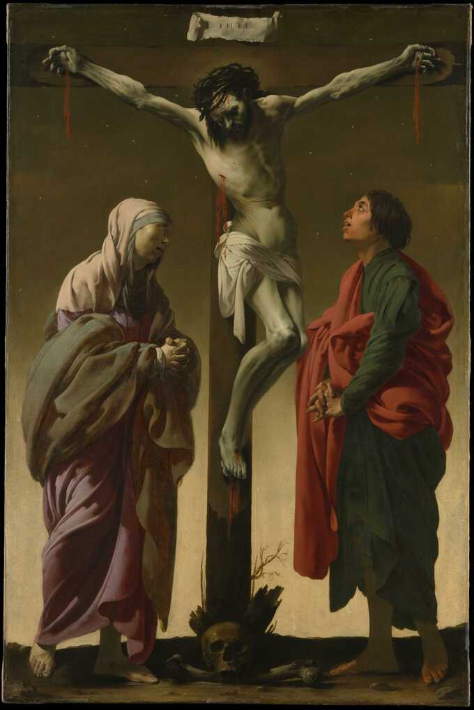 Hendrick ter Brugghen : La Crucifixion avec la Vierge et Saint Jean