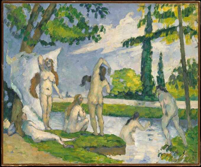 Paul Cézanne : Baigneurs