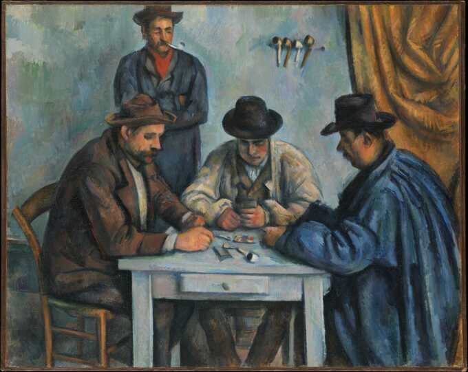 Paul Cézanne : Les joueurs de cartes