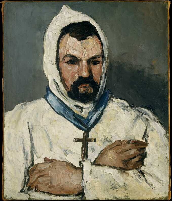 Paul Cézanne : Antoine Dominique Sauveur Aubert (né en 1817), l'oncle de l'artiste, en moine