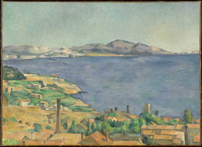 Paul Cézanne : Le golfe de Marseille vu de l'Estaque