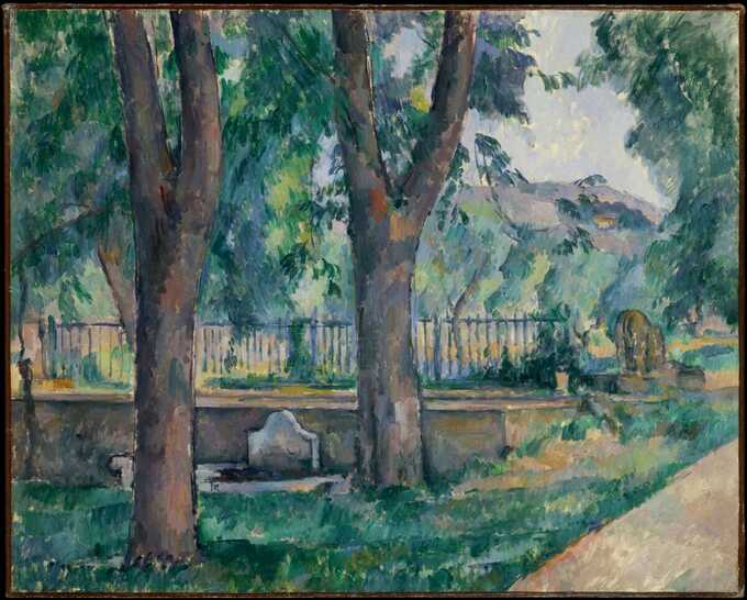 Paul Cézanne : La piscine du Jas de Bouffan