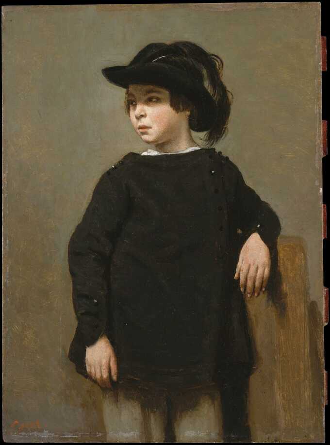 Camille Corot : Portrait d'un enfant