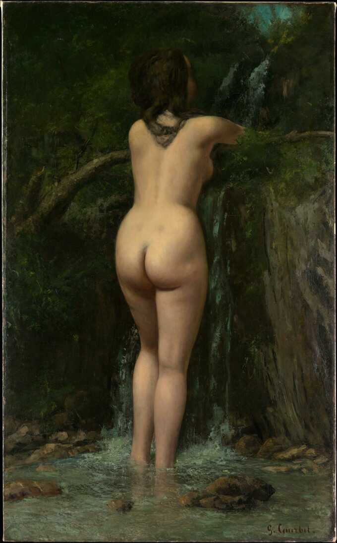 Gustave Courbet : La source