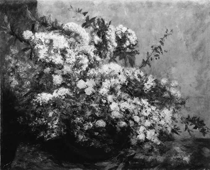 Gustave Courbet : Fleurs de printemps