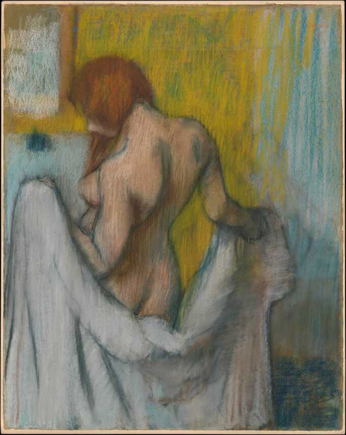 Edgar Degas : Femme avec une serviette