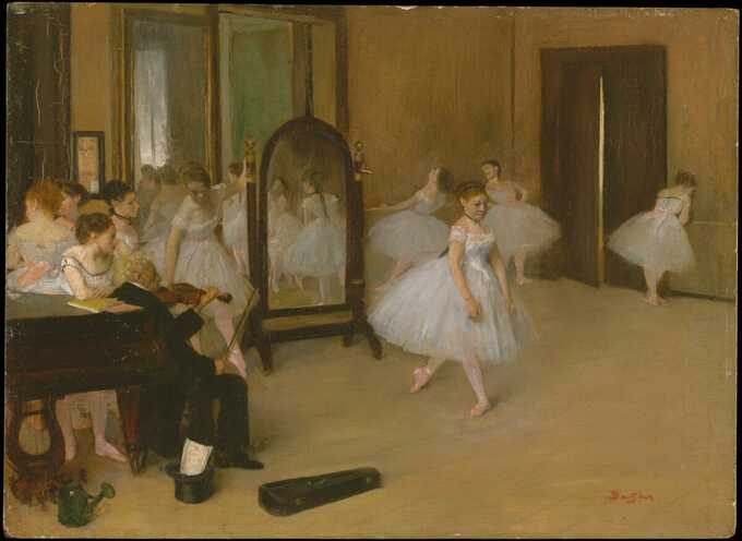 Edgar Degas : Le cours de danse