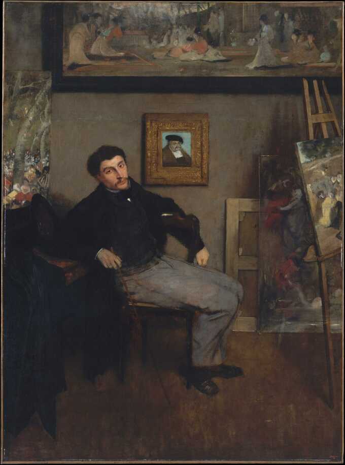Edgar Degas : James-Jacques-Joseph Tissot (1836-1902)