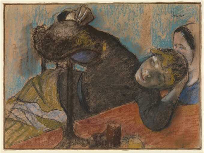 Edgar Degas : La modiste