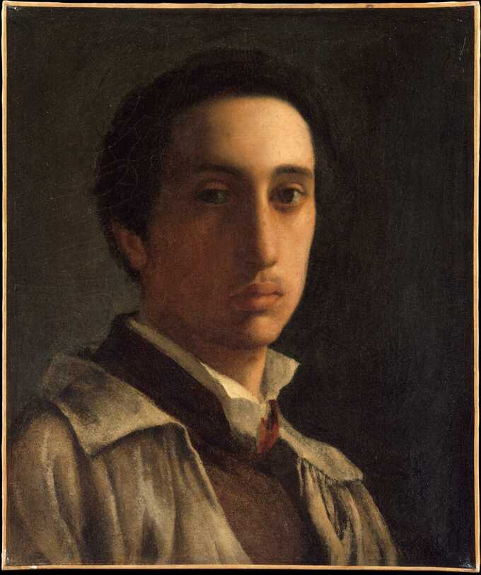 Edgar Degas : Autoportrait