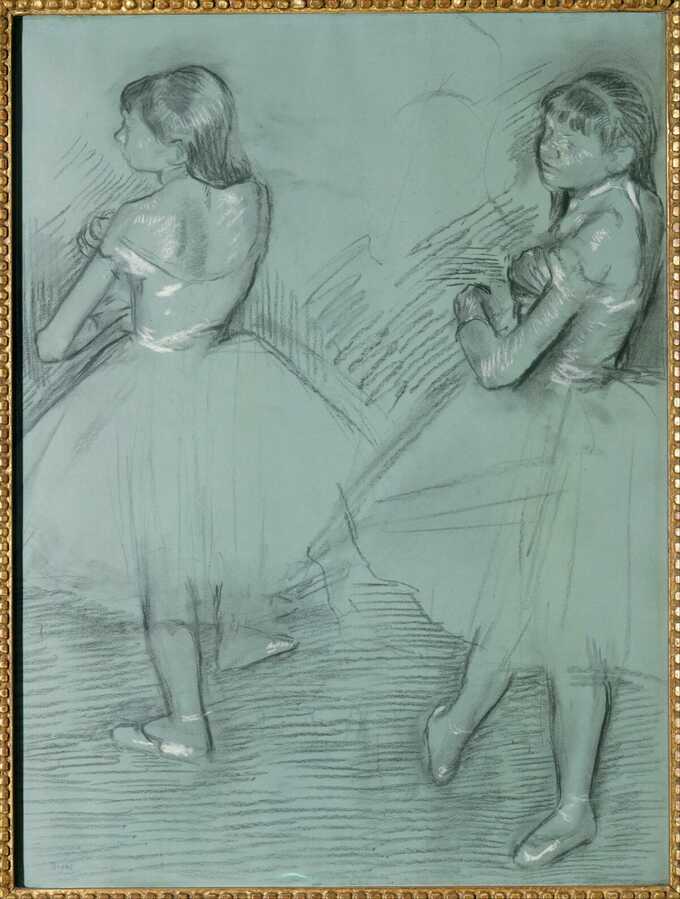 Edgar Degas : Deux danseurs