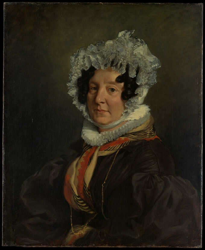 Eugène Delacroix : Madame Henri François Riesener (Félicité Longrois, 1786–1847)