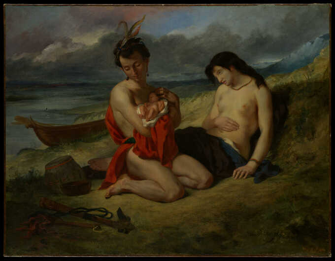 Eugène Delacroix : Les Natchez