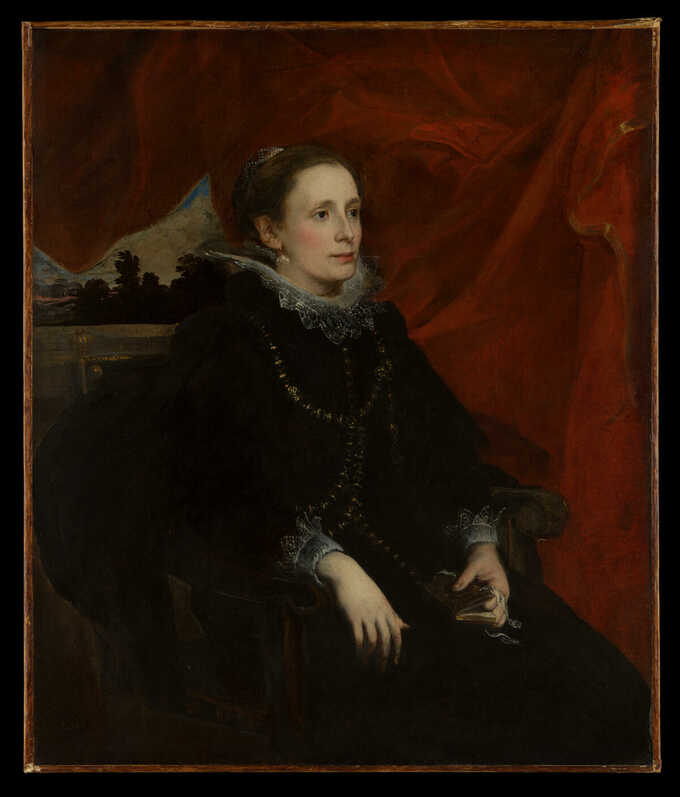 Anthony van Dyck : Portrait d'une femme, dite la marquise Durazzo