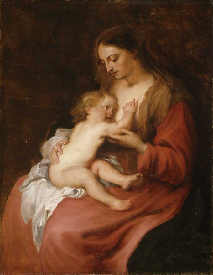 Anthony van Dyck : Vierge à l'Enfant