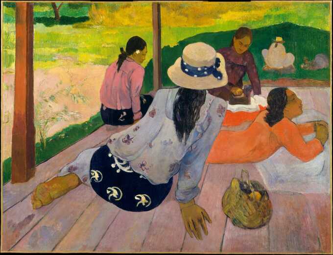 Paul Gauguin : La sieste