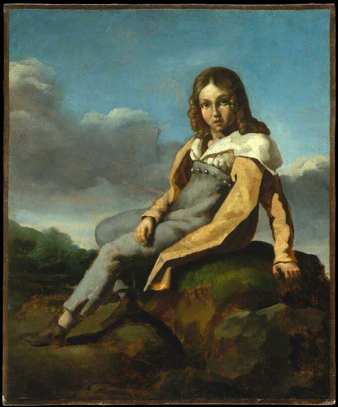 Théodore Gericault : Alfred Dedreux (1810-1860) enfant