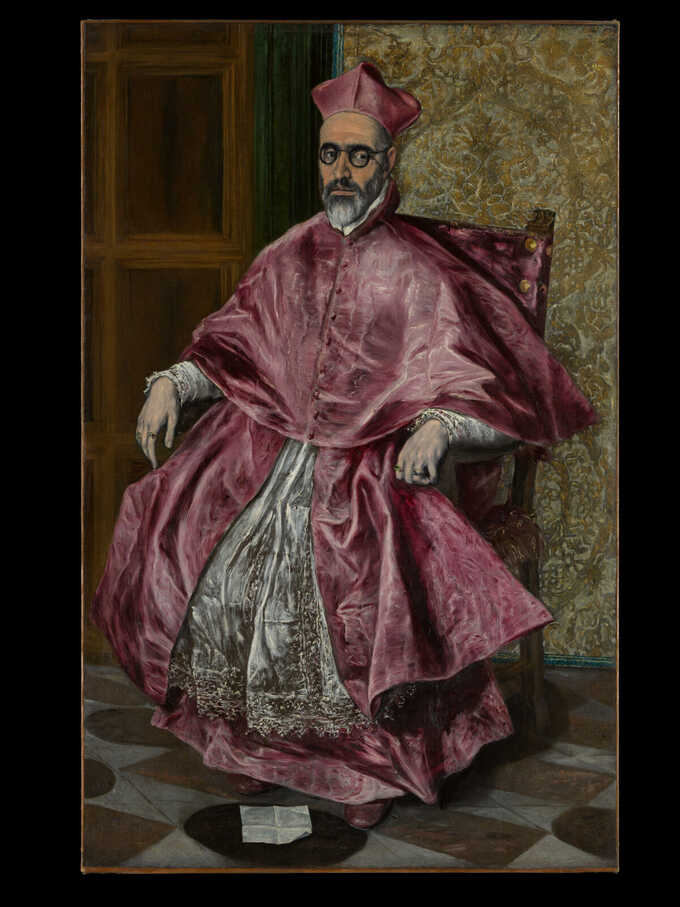 El Greco (Domenikos Theotokopoulos) : Cardinal Fernando Niño de Guevara (1541-1609)
