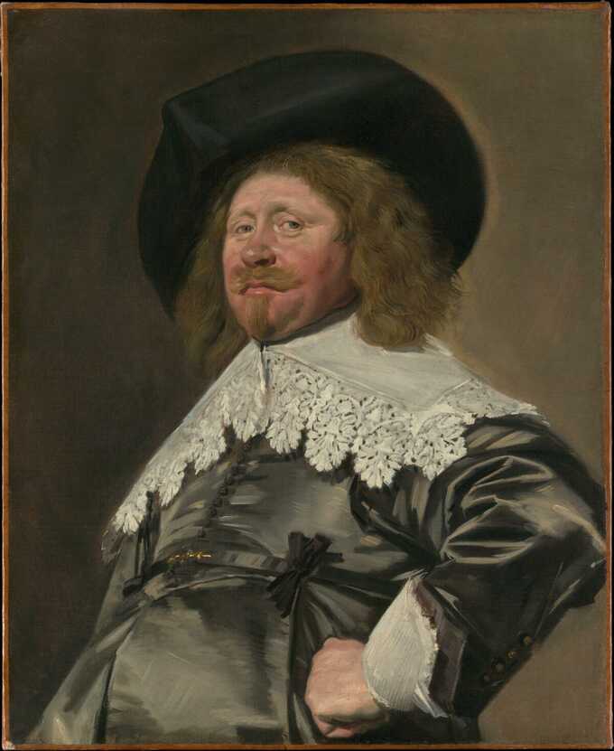 Frans Hals : Portrait d'un homme, peut-être Nicolaes Pietersz Duyst van Voorhout (né vers 1600, mort en 1650)
