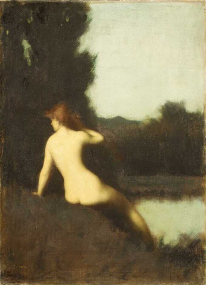 Jean-Jacques Henner : Un baigneur (Echo)