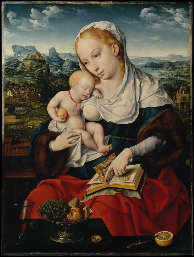 Joos van Cleve : Vierge à l'Enfant