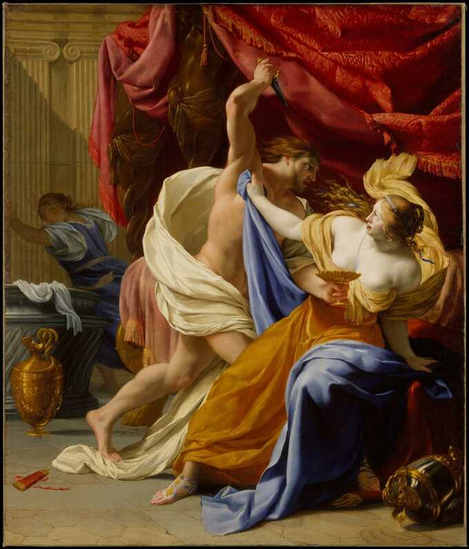 Eustache Le Sueur : Le viol de Tamar